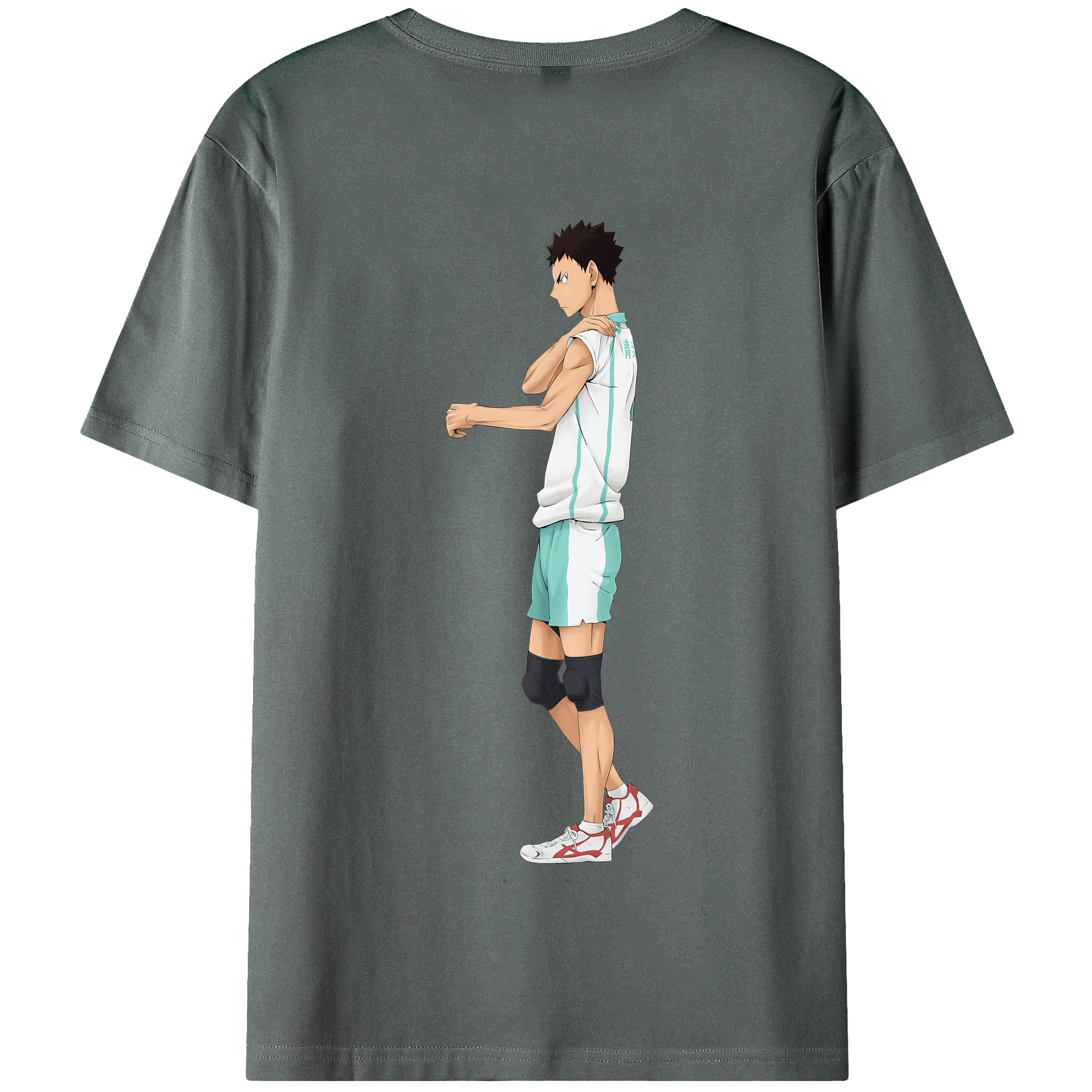 （画像用） ハイキュー!! Haikyu!! 綿100％半袖Tシャツ（背面プリント）